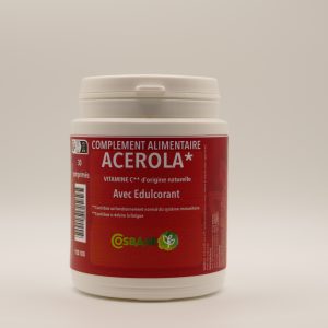 ACEROLA*VITAMINE C 250MG</p>Boite de 30 comprimés</p>*issue de l'agriculture Biologique