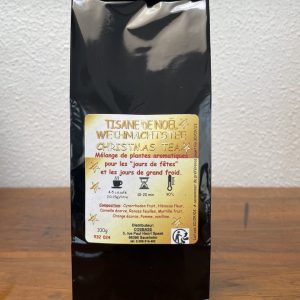 TISANE DE NOËL</p>sachet de  100 g</p>Une infusion plaisir aux senteurs de Noël