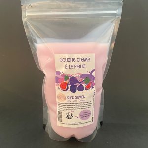 GEL DOUCHE FIGUE</p>SANS SAVON</p>RECHARGE 500ml</p>Plastique 100% recyclable