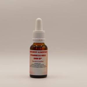 Vitamine D3 Huile de Colza 20ml 2000 UI*